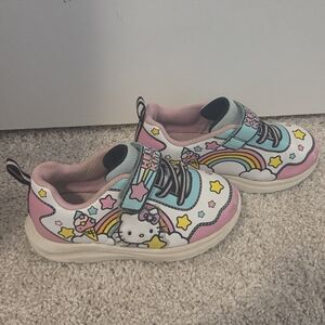 Hello Kitty Light Up Kids Sneakers - Pink, White, and Yellow